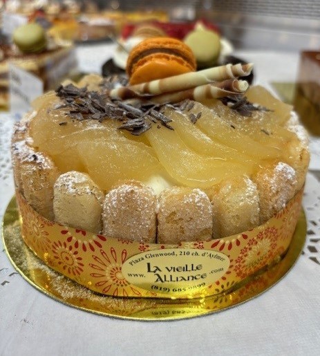 Charlotte poire chocolat
