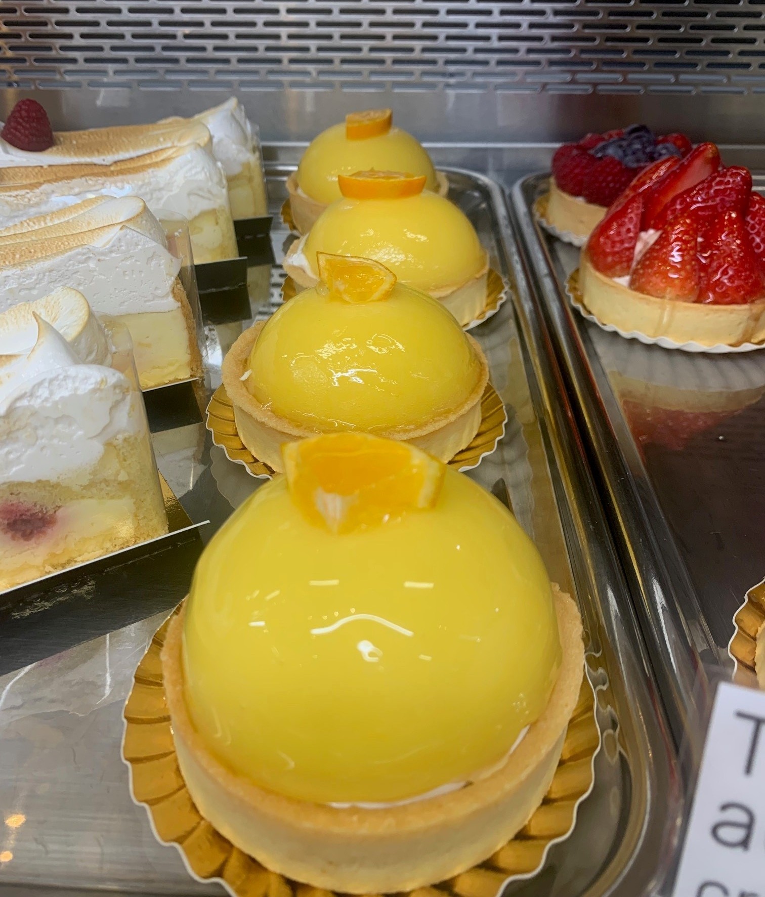 Tartelette au citron *