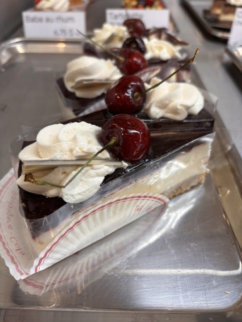 Fromage à la crème cerise