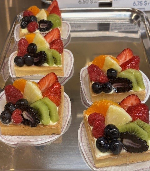Tartelette aux fruits crème pâtissière *